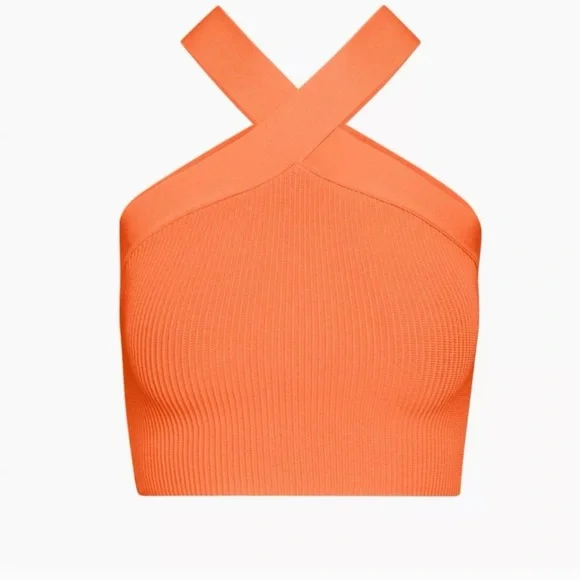 Aritzia Babaton Criss Cross Knitted Tank - Picture 2 of 4